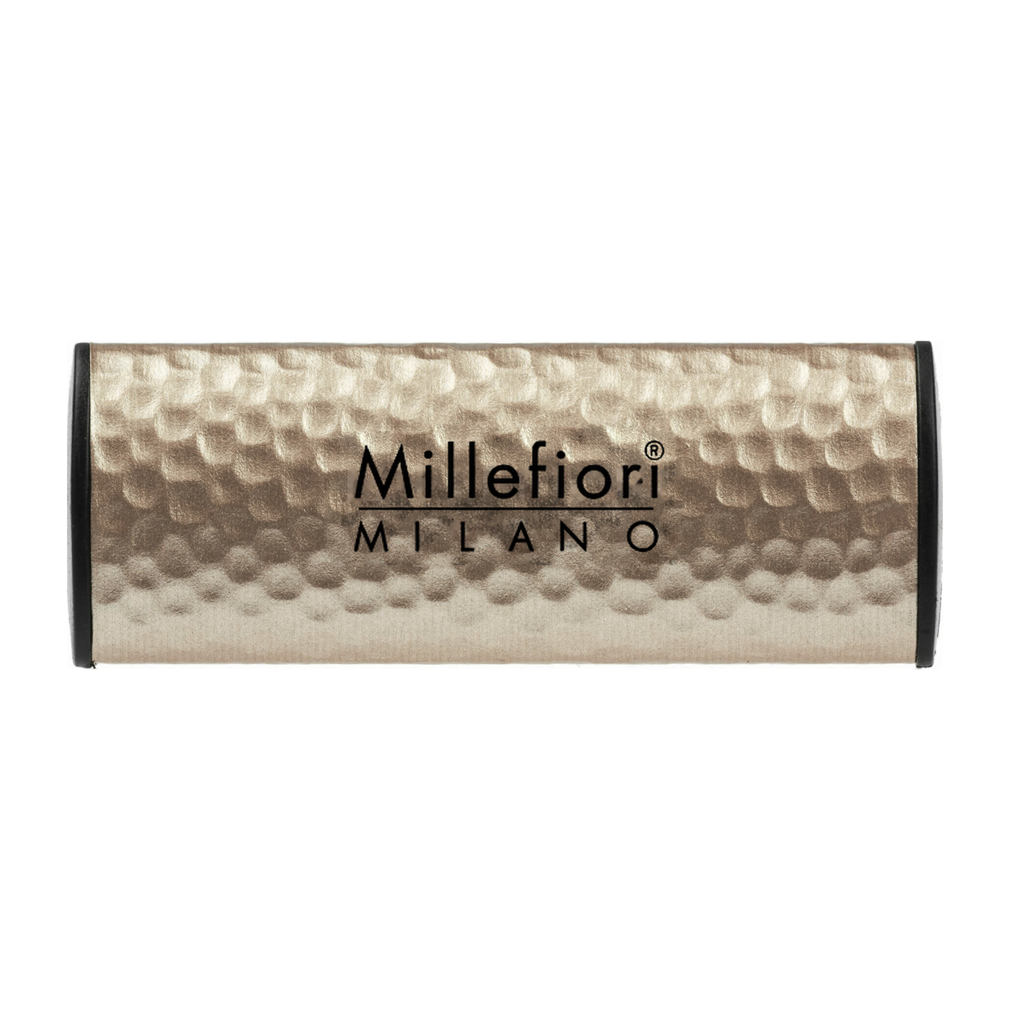 Car Air Freshener - Vanilla & Wood - Metal Gold