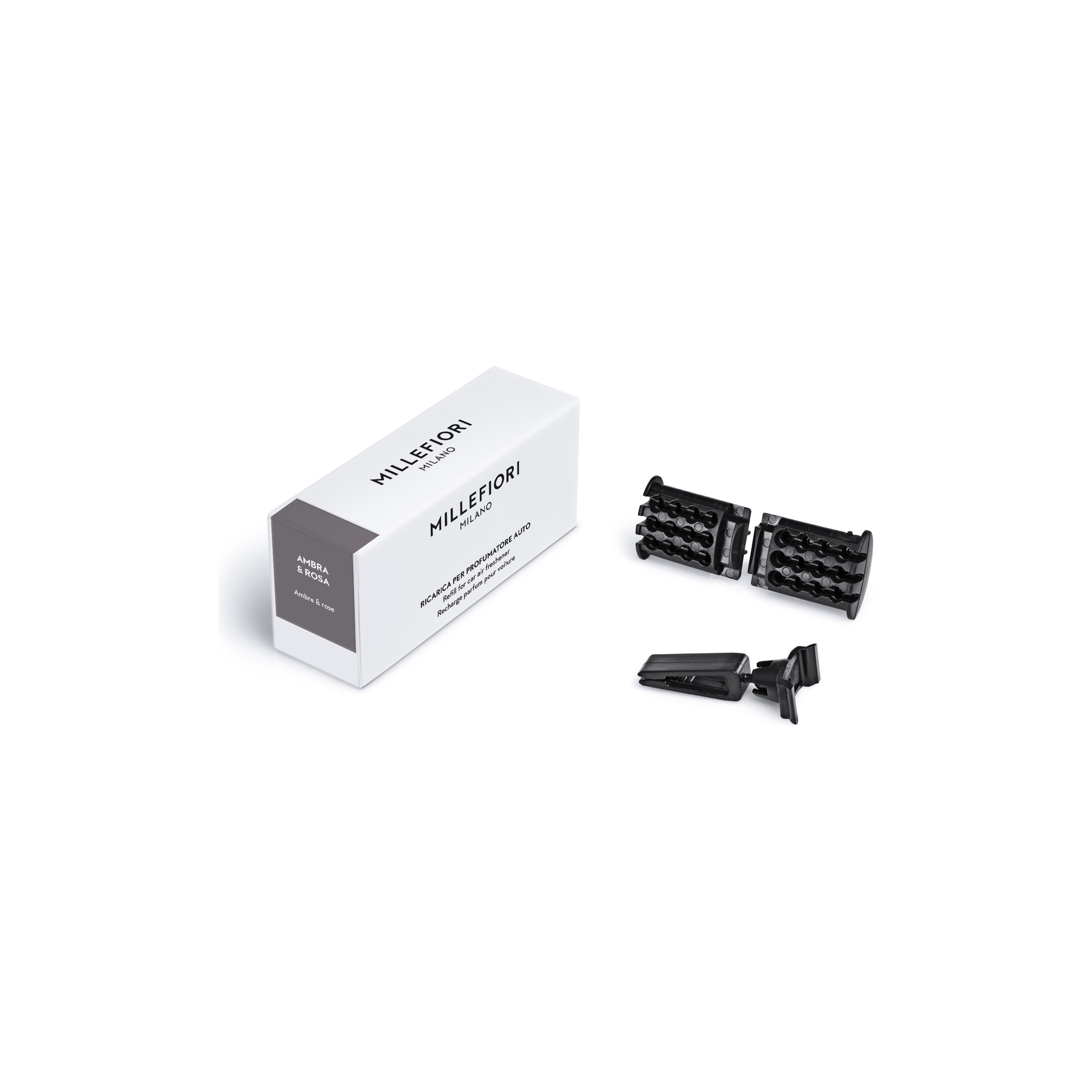 Car Air Freshener Refill - Ambra & Rosa