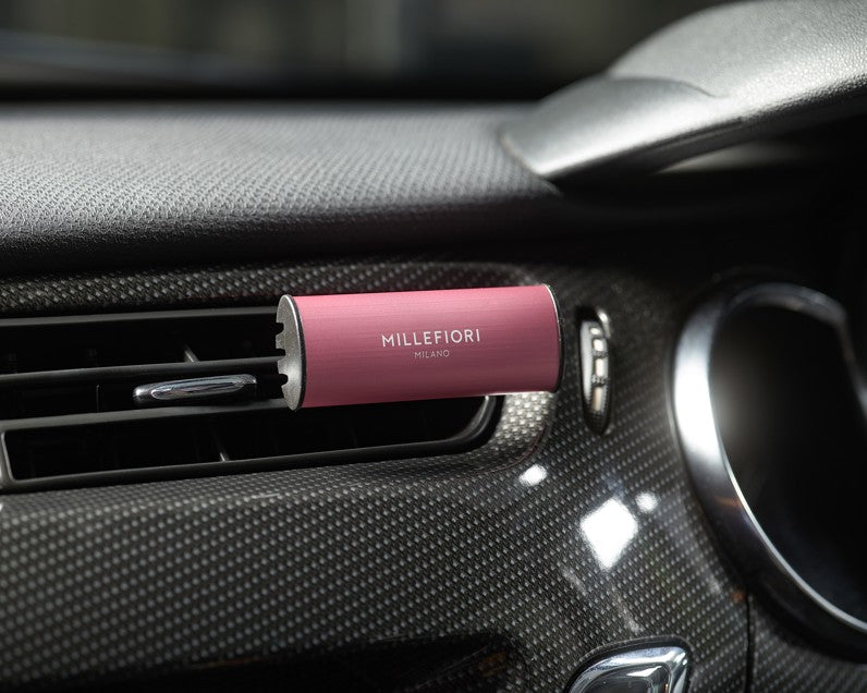 Car Air Freshener - Magnolia Blossom & Wood - Classic Pink